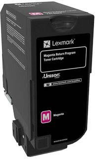 Lexmark Return Program toner CS72x, 3.000 pagina's, OEM 74C20M0, magenta Lexmark