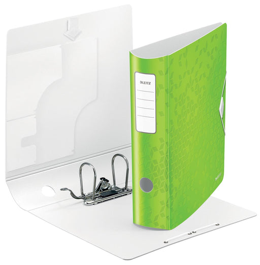 Leitz WOW ordner Active rug van 8,2 cm, groen 5 stuks, OfficeTown