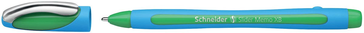 Schneider Slider Memo XB groene balpen met ViscoGlide®-technologie