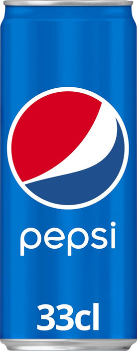Pepsi drankblikje, 33 cl, verpakking van 24 stuks