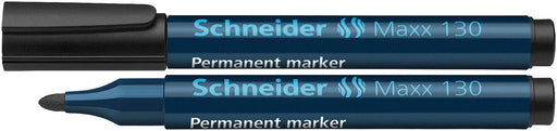 Schneider permanent marker Maxx 130 zwart 10 stuks, OfficeTown