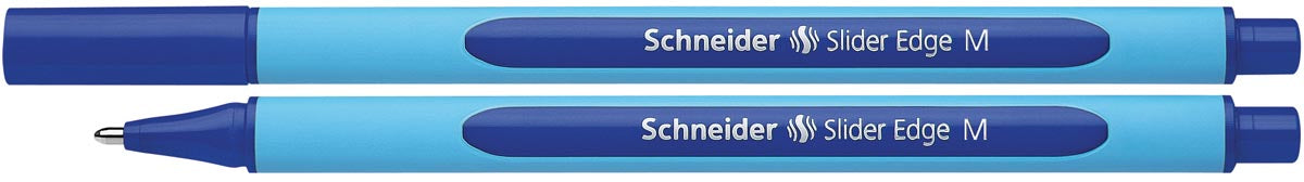 Schneider Slider Edge balpen met medium punt, blauw