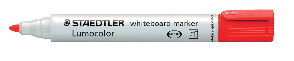 Staedtler Lumocolor whiteboardmarker rood