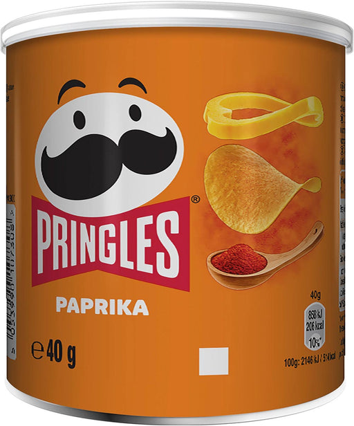 Pringles chips, 40g, paprika 12 stuks, OfficeTown
