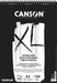 Canson tekenblok XL 150g/m² ft A3, 40 vel, zwart 5 stuks, OfficeTown