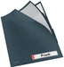Leitz Cosy L-map met tabbladen, 3 compartimenten, ft A4,  PP van 200 micron, ondoorzichtig, grijs 12 stuks, OfficeTown