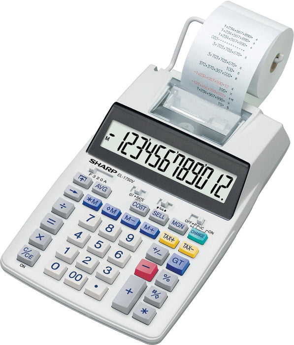 Sharp bureau-rekenmachine EL-1750V