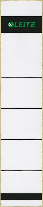 Leitz etiketten voor ordnerrug, 39 x 191 mm, grijs