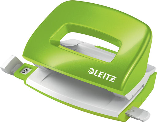 Leitz NeXXt WOW Mini perforator, 10 blad, groen 30 stuks, OfficeTown