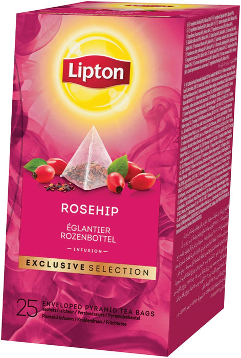 Lipton thee, Rozenbottel, Exclusieve Selectie, 25 zakjes