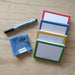 Correctbook Flashcards (systeemkaarten), uitwisbaar / herbruikbaar, gelijnd, pak van 144 stuks 35 stuks, OfficeTown