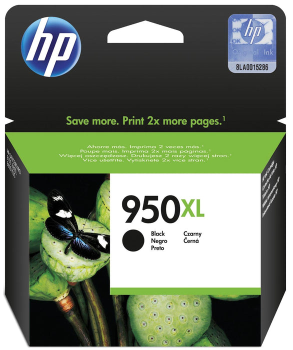 HP inktcartridge 950XL, 2.300 pagina's, OEM CN045AE, zwart