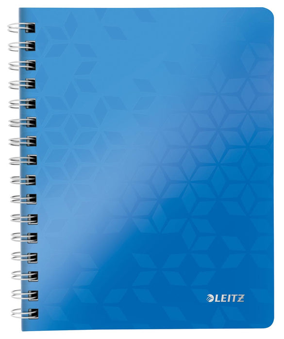Leitz WOW-notitieboekje A5-formaat, geruit 5 mm, blauw