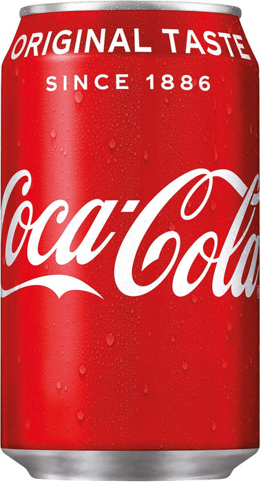 Coca-Cola frisdrank, 33 cl blik, 24 stuks pack