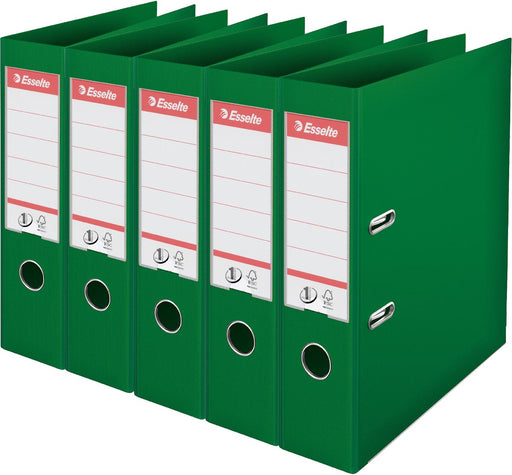 Esselte ordner Power N°1, rug van 7,5 cm, groen, pak van 5 stuks 2 stuks, OfficeTown