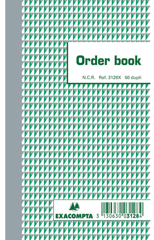 Exacompta orderbook, ft 17,5 x 10,5 cm, dupli (50 x 2 vel) 10 stuks, OfficeTown
