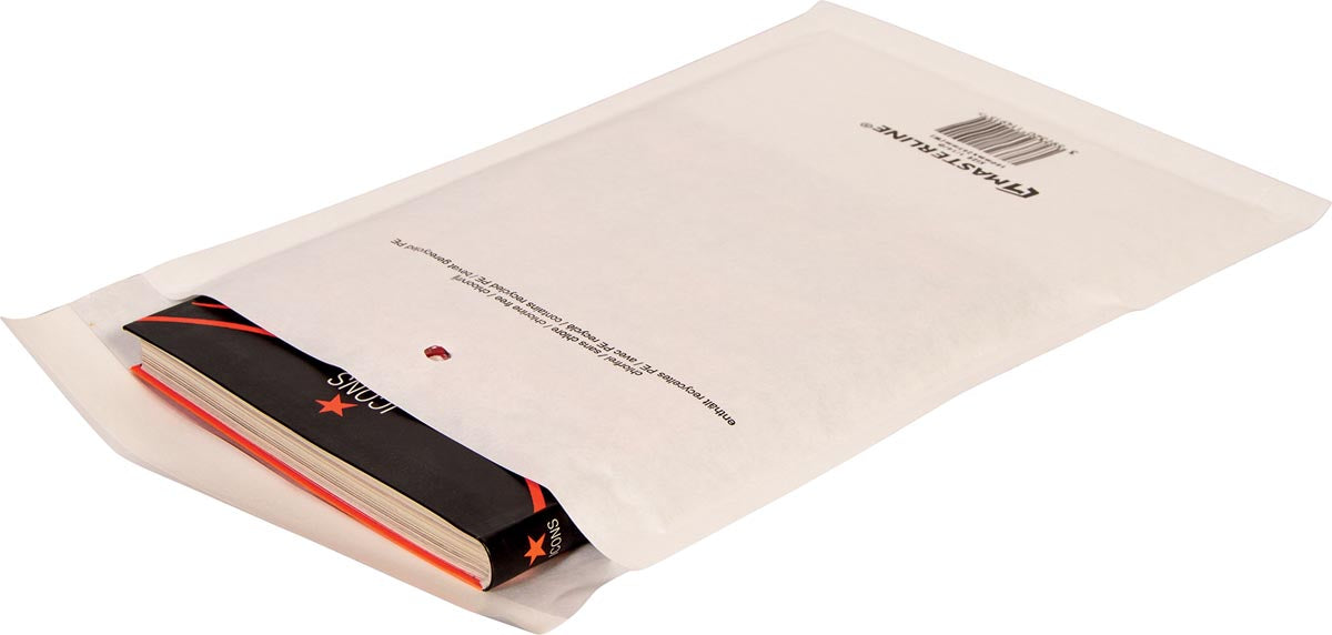 Cleverpack luchtkussenenveloppen, ft 180 x 265 mm, met stripsluiting, wit, pak van 10 stuks
