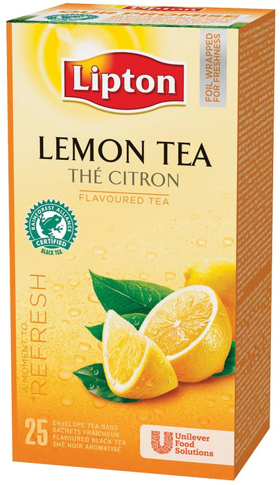 Lipton thee citroen, doos van 25 zakjes