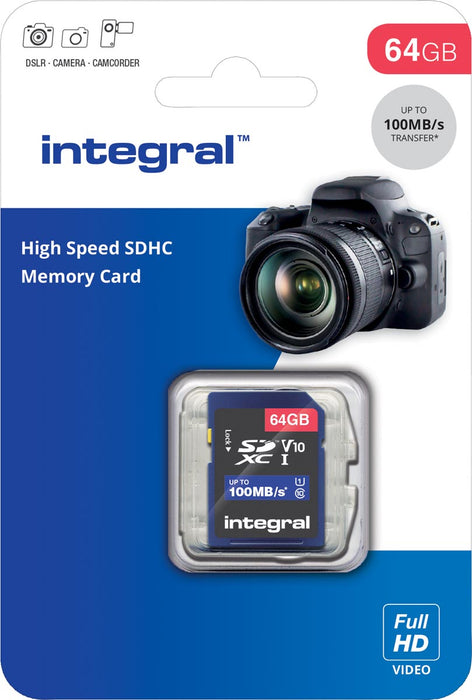 Integral geheugenkaart SDXC, 64 GB, OfficeTown