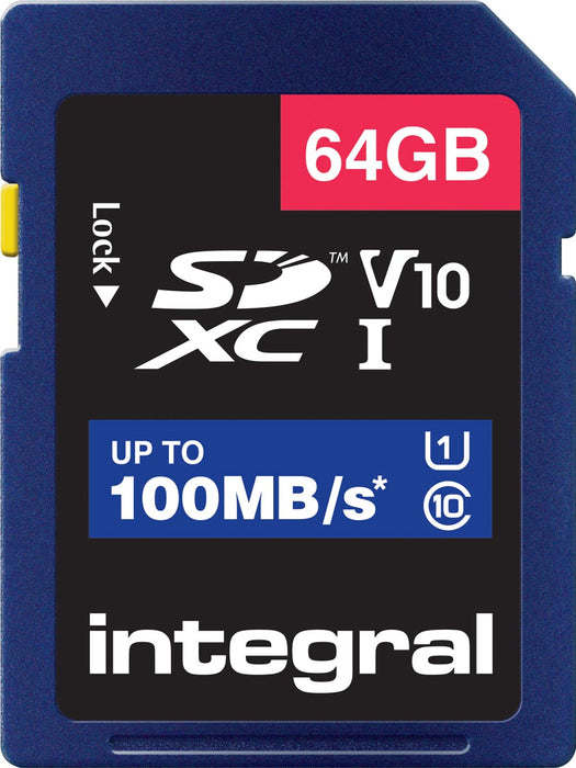 Integral geheugenkaart SDXC, 64 GB, OfficeTown