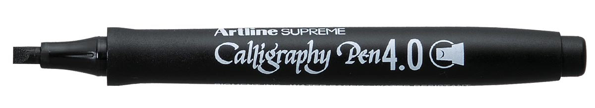 Artline marker Supreme Kalligrafiepen, 4,0 mm, zwart
