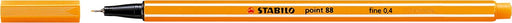 STABILO point 88 fineliner, oranje 10 stuks, OfficeTown