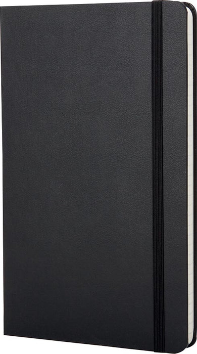 Moleskine notitieboek, ft 9 x 14 cm, gelinieerd, harde kaft, 192 pagina's, zwart