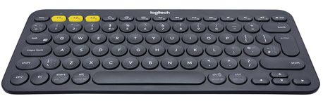 Logitech draadloos toetsenbord K380, qwerty, zwart - Bluetooth technologie met compact design