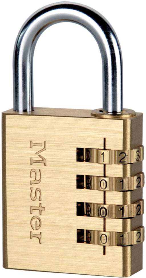 De Raat Master Lock hangslot met combinatieslot, model 604EURD 4 stuks, OfficeTown