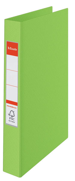Esselte ringband Vivida groen, 2 ringen met O-ringen van 25 mm