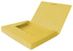 Elba elastobox Oxford Top File+ rug van 6 cm, geel 10 stuks, OfficeTown