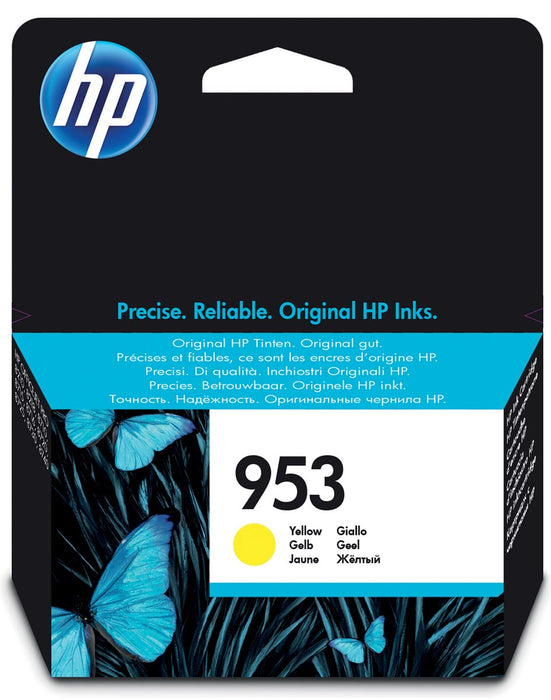 HP inktcartridge 953, 630 pagina's, OEM F6U14AE, geel