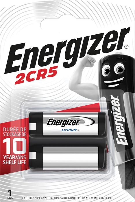 Energizer batterij Lithium 2CR5 voor foto's, op blister