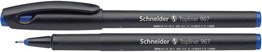 Schneider Fineliner Topliner 967 blauw 10 stuks, OfficeTown