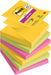 Post-it Super Sticky Z-notes Carnival, 90 vel, ft 76 x 76 mm, 4 + 2 GRATIS 12 stuks, OfficeTown