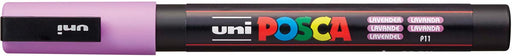 uni-ball Paint Marker op waterbasis Posca PC-3M, lavendel 6 stuks, OfficeTown