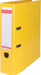 Pergamy ordner, voor ft A4, volledig uit PP, rug van 8 cm, geel 10 stuks, OfficeTown