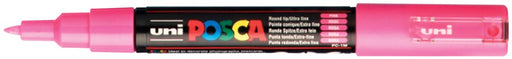 Uni POSCA paintmarker PC-1MC, 0,7 mm, roze 6 stuks, OfficeTown