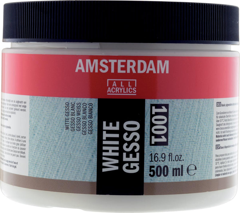 Witte Amsterdam Gesso, 500 ml fles