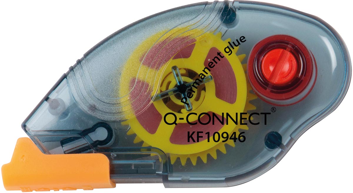 Q-CONNECT Lijmroller, permanente hechting, 6,5 mm x 8,5 m