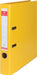 Pergamy ordner, voor ft A4, volledig uit PP, rug van 5 cm, geel 10 stuks, OfficeTown