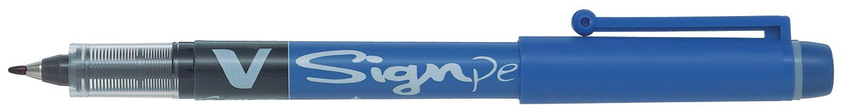 Pilot Fineliner V-Sign Pen blauw Pilot