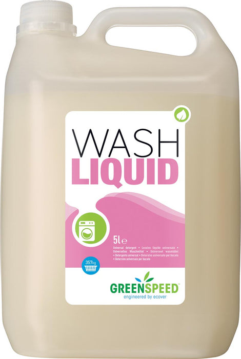 Greenspeed Vloeibaar Wasmiddel Lentefris, 71 Wasbeurten, Fles van 5 liter