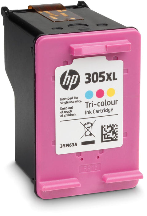 HP inktcartridge 305XL, 200 pagina's, OEM 3YM63AE, 3 kleuren