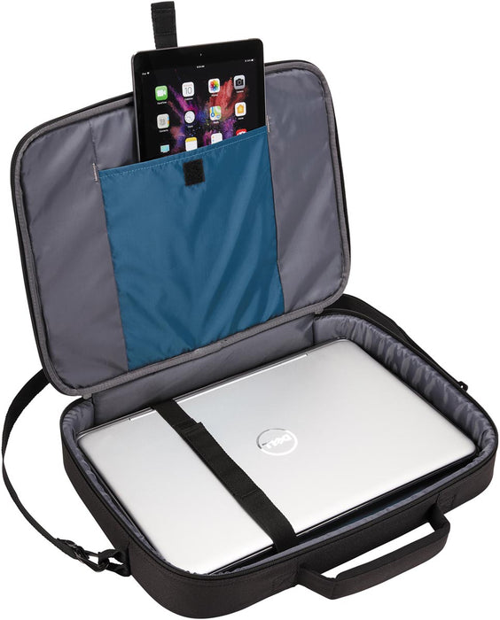 Advantage Clamshell Laptoptas voor 15,6 inch laptop met accessoirevak