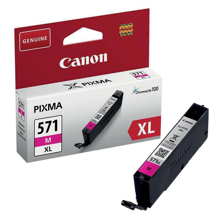 Canon inktcartridge CLI-571XL, 715 pagina's, OEM 0333C001, magenta