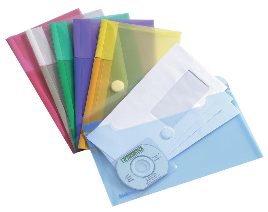 Tarifold documentenmap Collection Color voor ft cheque (250 x 135 mm), pak van 6 stuks 10 stuks, OfficeTown