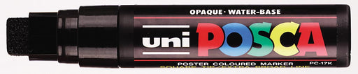 uni-ball Paint Marker op waterbasis Posca PC-17K zwart 5 stuks, OfficeTown