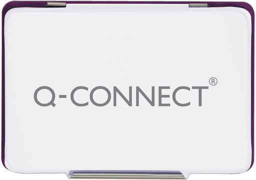 Q-CONNECT stempelkussen, ft 110 x 70 mm, paars 10 stuks, OfficeTown