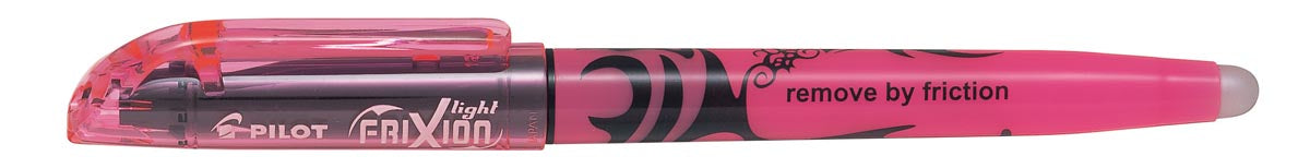 Markeerstift Pilot Frixion Light roze met Uitwisbare Inkt